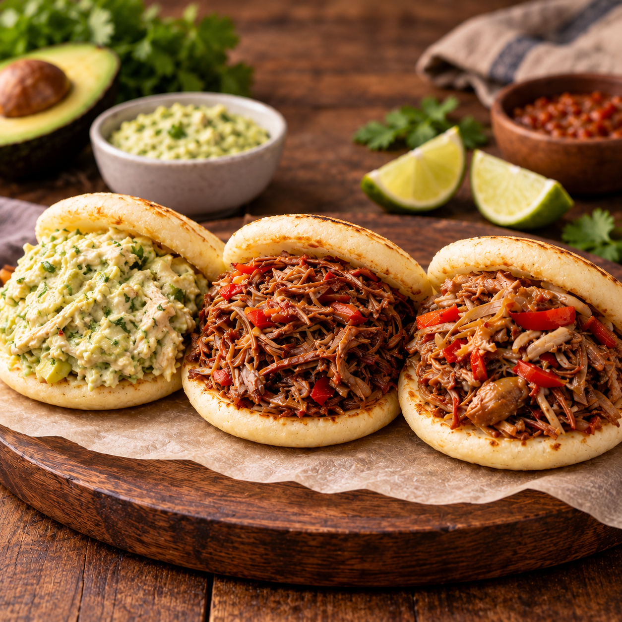 Arepa reina pepiada
