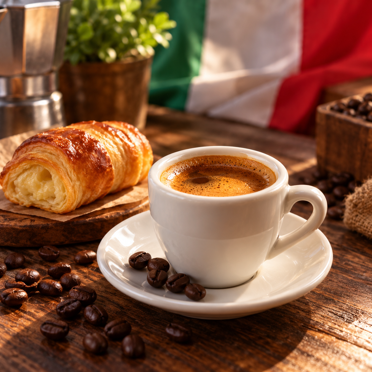 Coffee break y desayuno